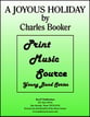 A Joyous Holiday Concert Band sheet music cover